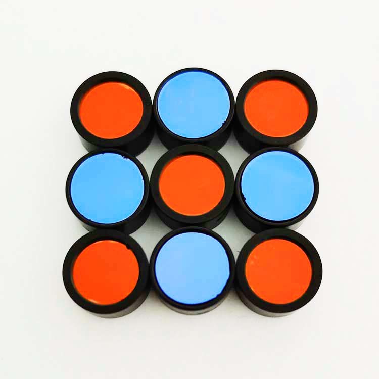340nm Active Programmable Bandpass Filter Clear optical glass
